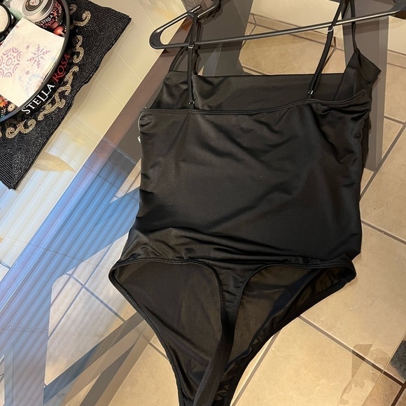 Out From Under Bodysuit: Black Solid
Tops - Size Medium with thong bodysuit. - Picture 7 of 7